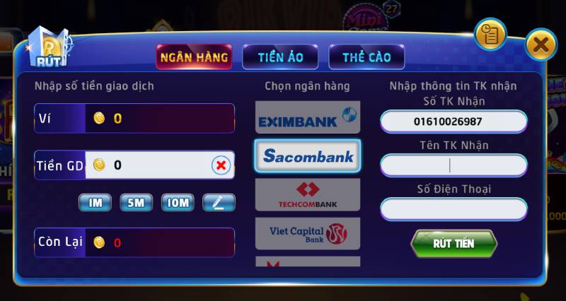 Rikvip Tairikvip ⭐️| Link vào Cổng Game Rik vip chính thức 2026 14 Rút Tiền Qua Ngân Hàng